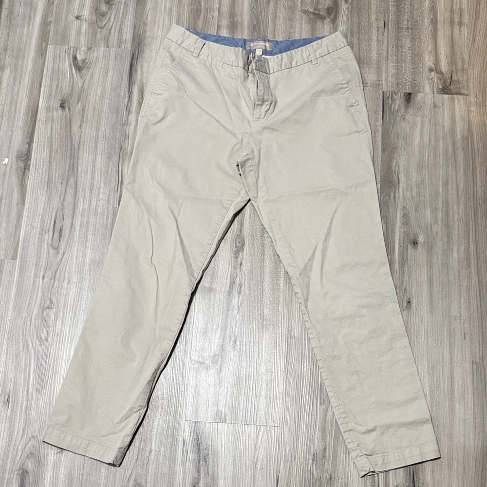 Banana Republic Khaki Straight Leg Pants
